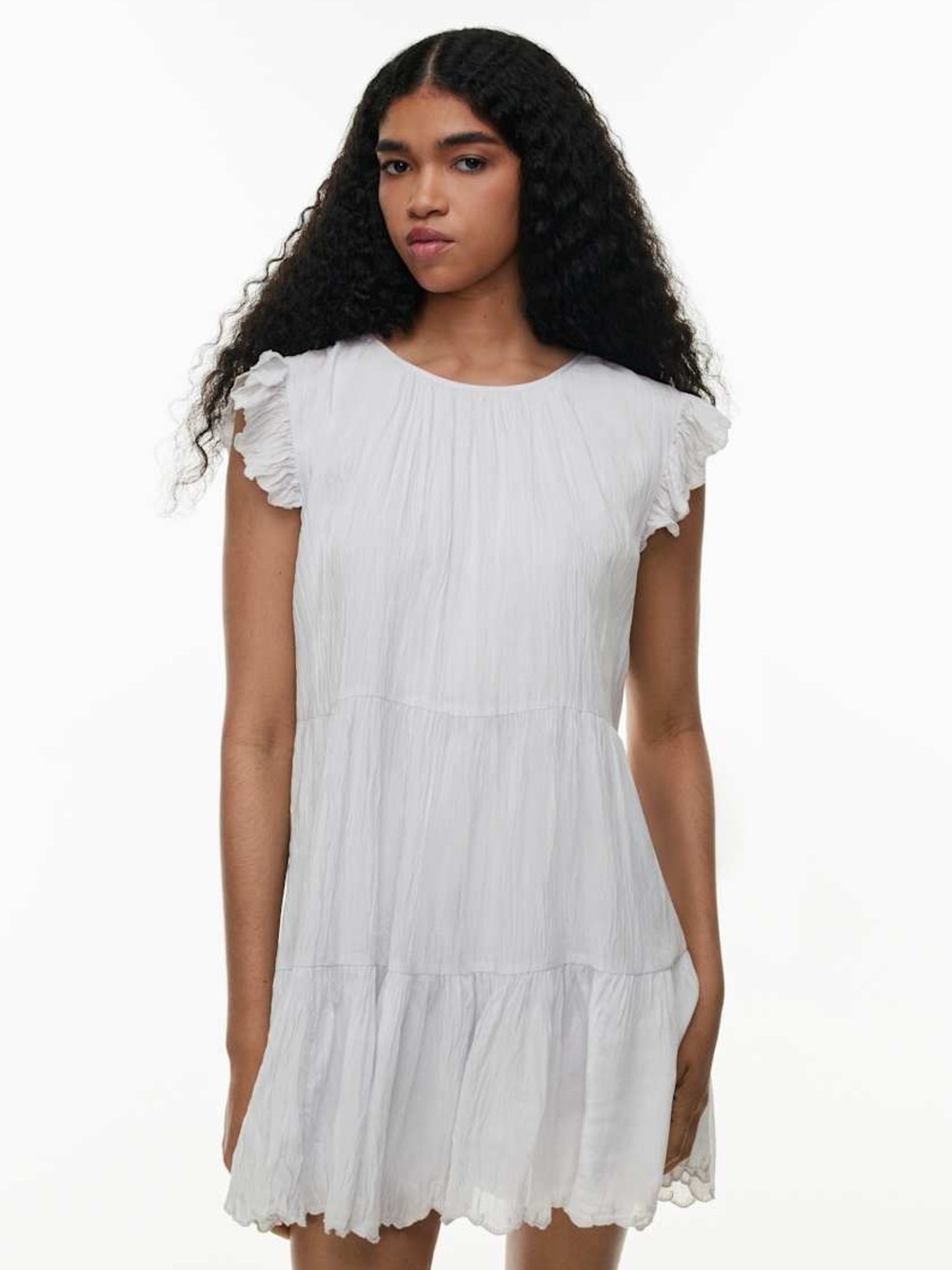 Wilfred Sidone Blush Ruffle Dress